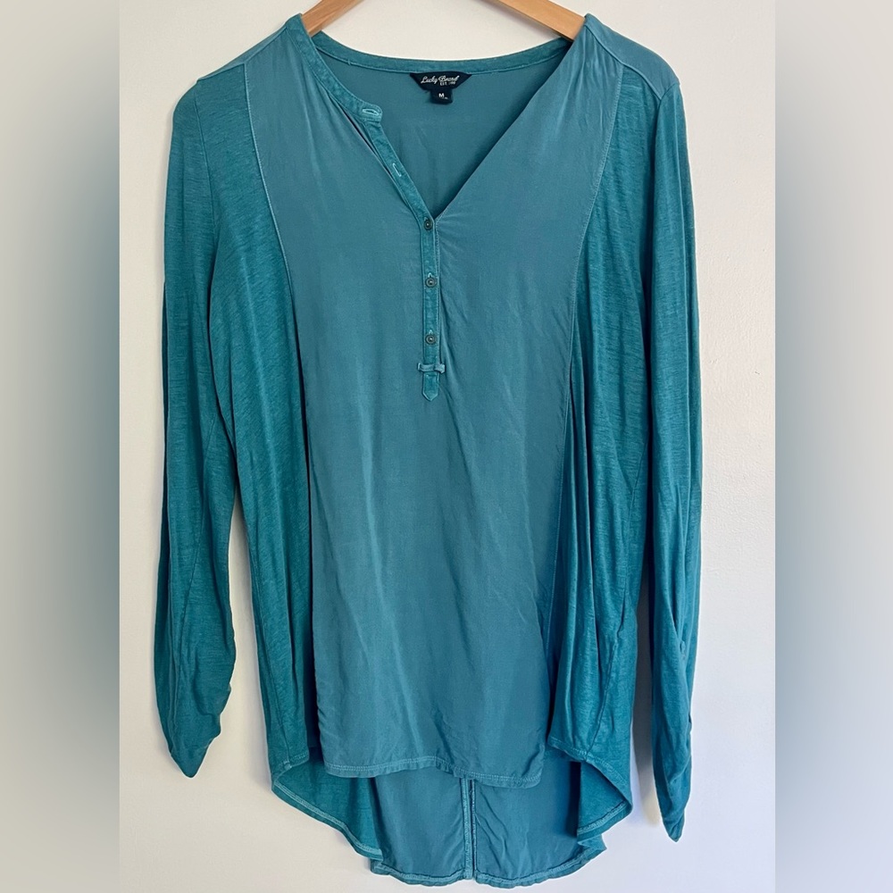 Lucky Brand Blue Top
